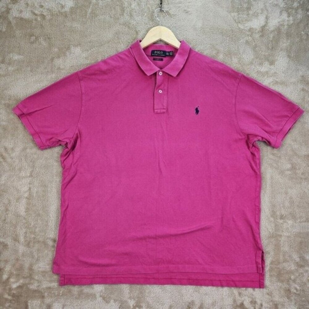 Polo Ralph Lauren Polo Shirt Classic Fit Pony Logo Short Sleeve Men's Sz XXL 2XL